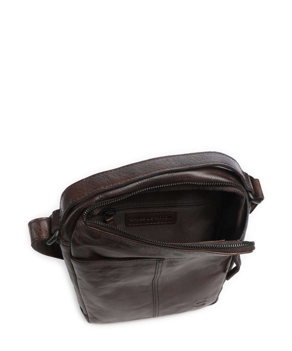 Spikes & Sparrow Apache Moses Crossbody bag dark brown