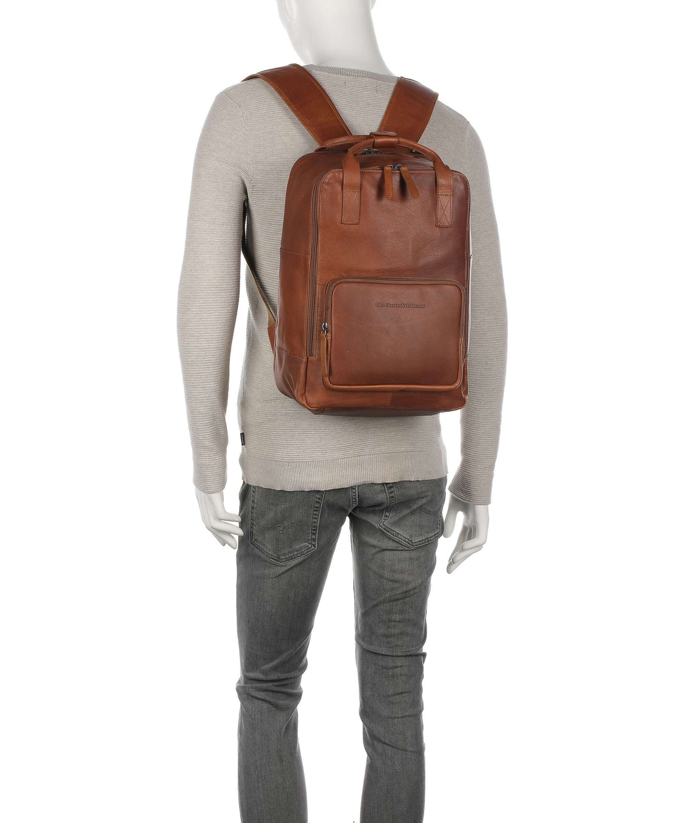 The Chesterfield Brand Belford Backpack cognac