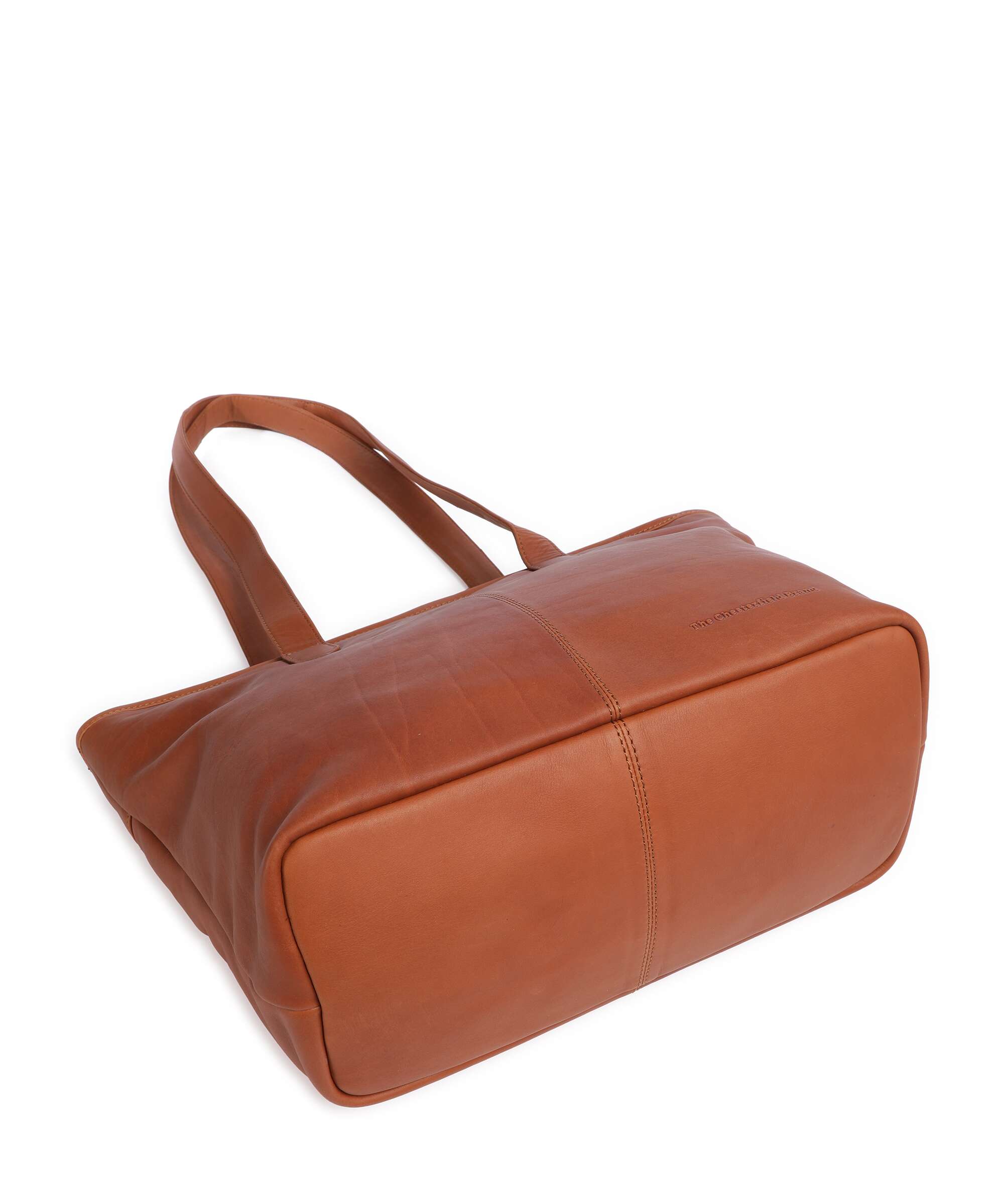 The Chesterfield Brand Wax Pull Up Cow Monza Tote bag cognac