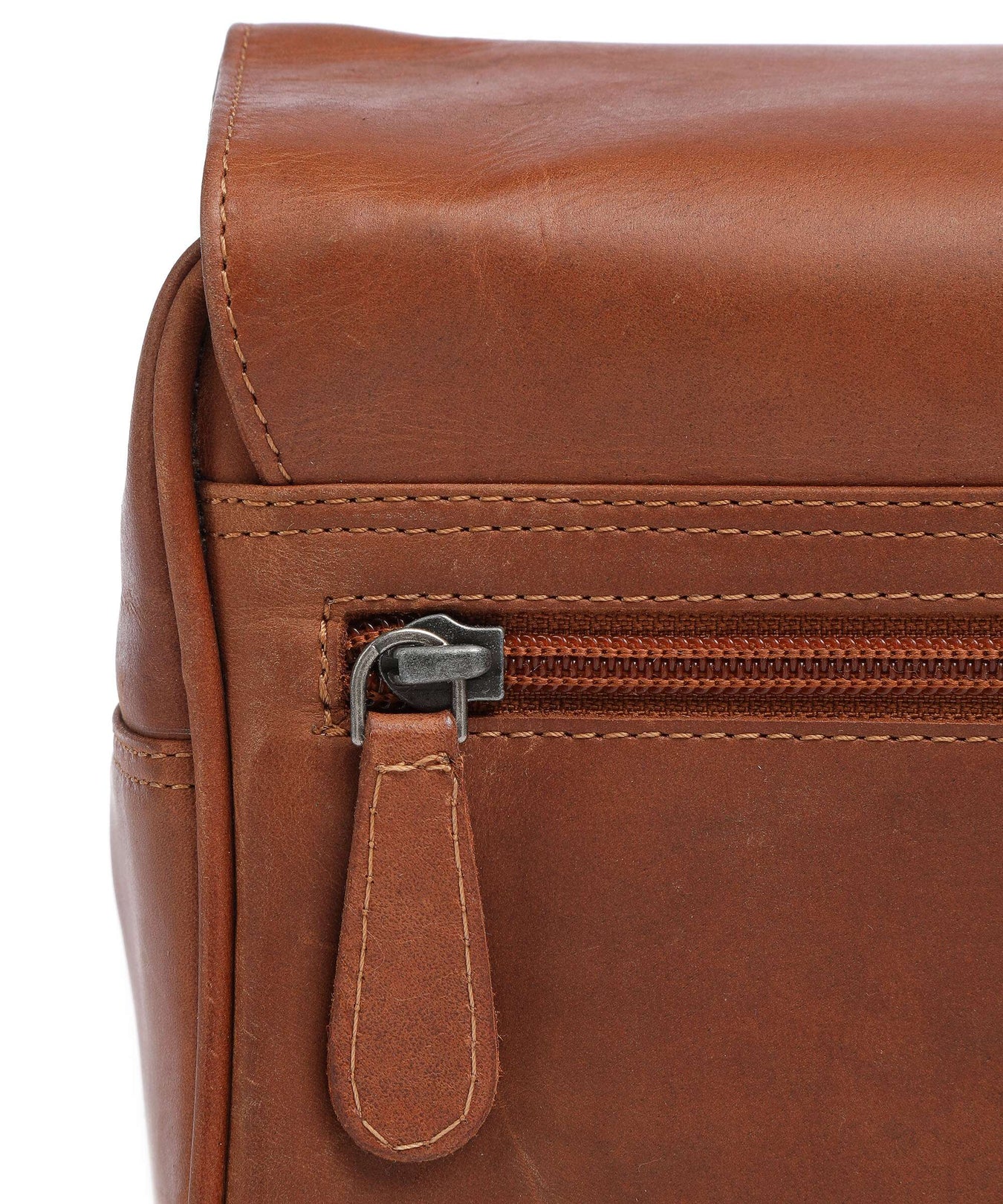 The Chesterfield Brand Rosario Toiletry bag cognac