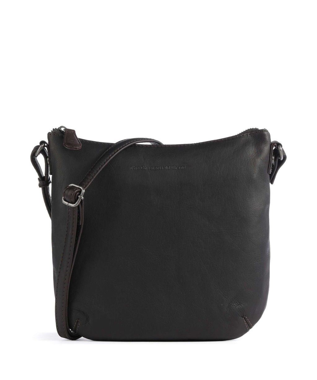 The Chesterfield Brand Cow Wax Pull Up Redding Crossbody bag brown
