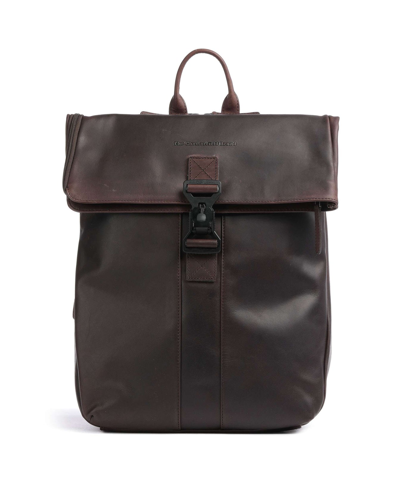 The Chesterfield Brand Cow Wax Pull Up Savona Backpack brown