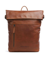 The Chesterfield Brand Cow Wax Pull Up Mazara Backpack cognac