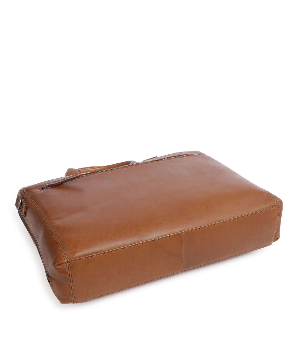 The Chesterfield Brand Levanto Briefcase cognac