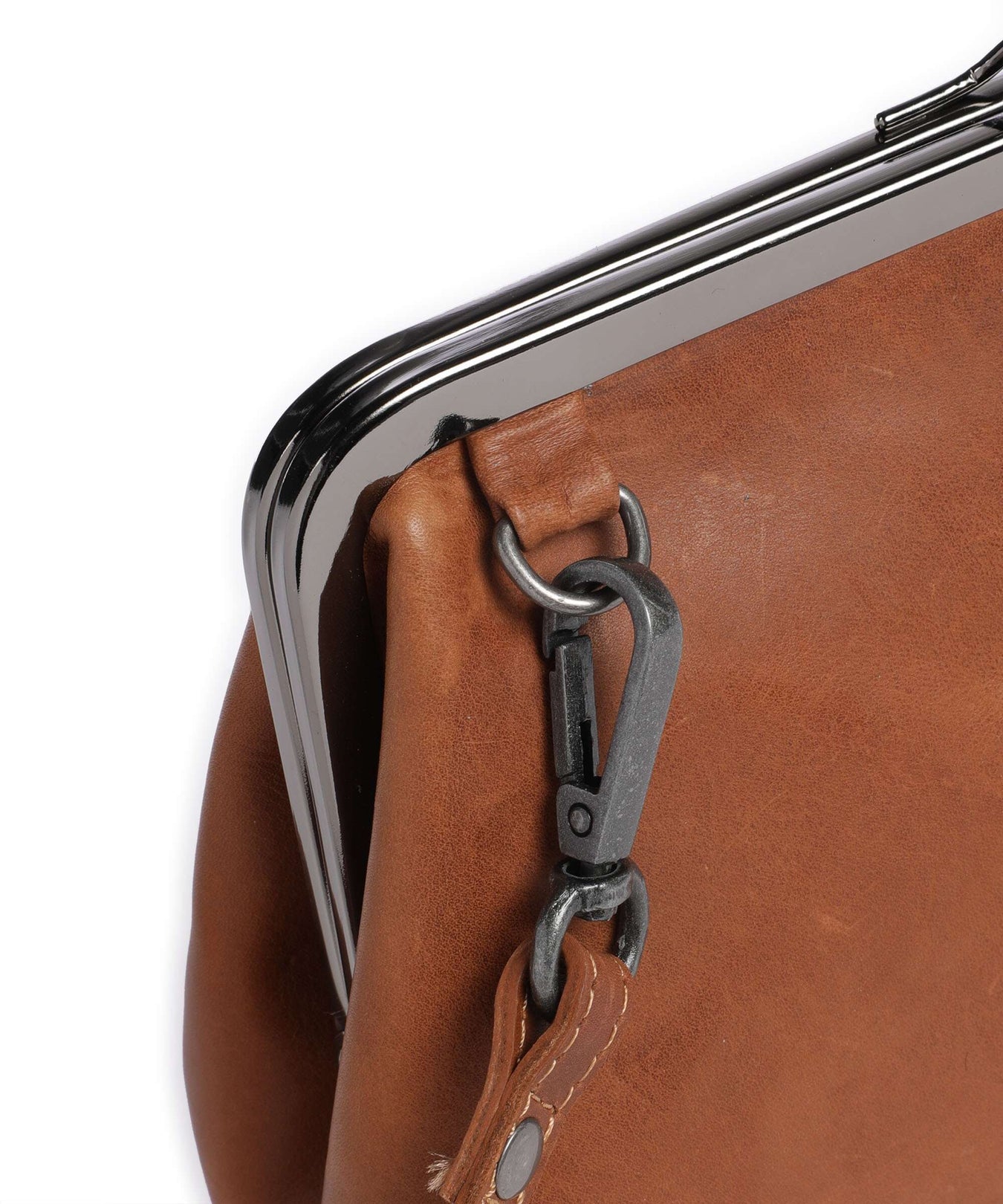 The Chesterfield Brand Cow Wax Pull Up Andrade Shoulder bag cognac