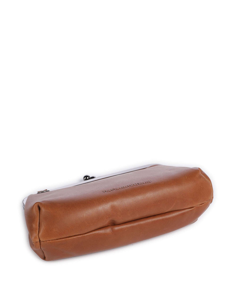 The Chesterfield Brand Cow Wax Pull Up Andrade Shoulder bag cognac