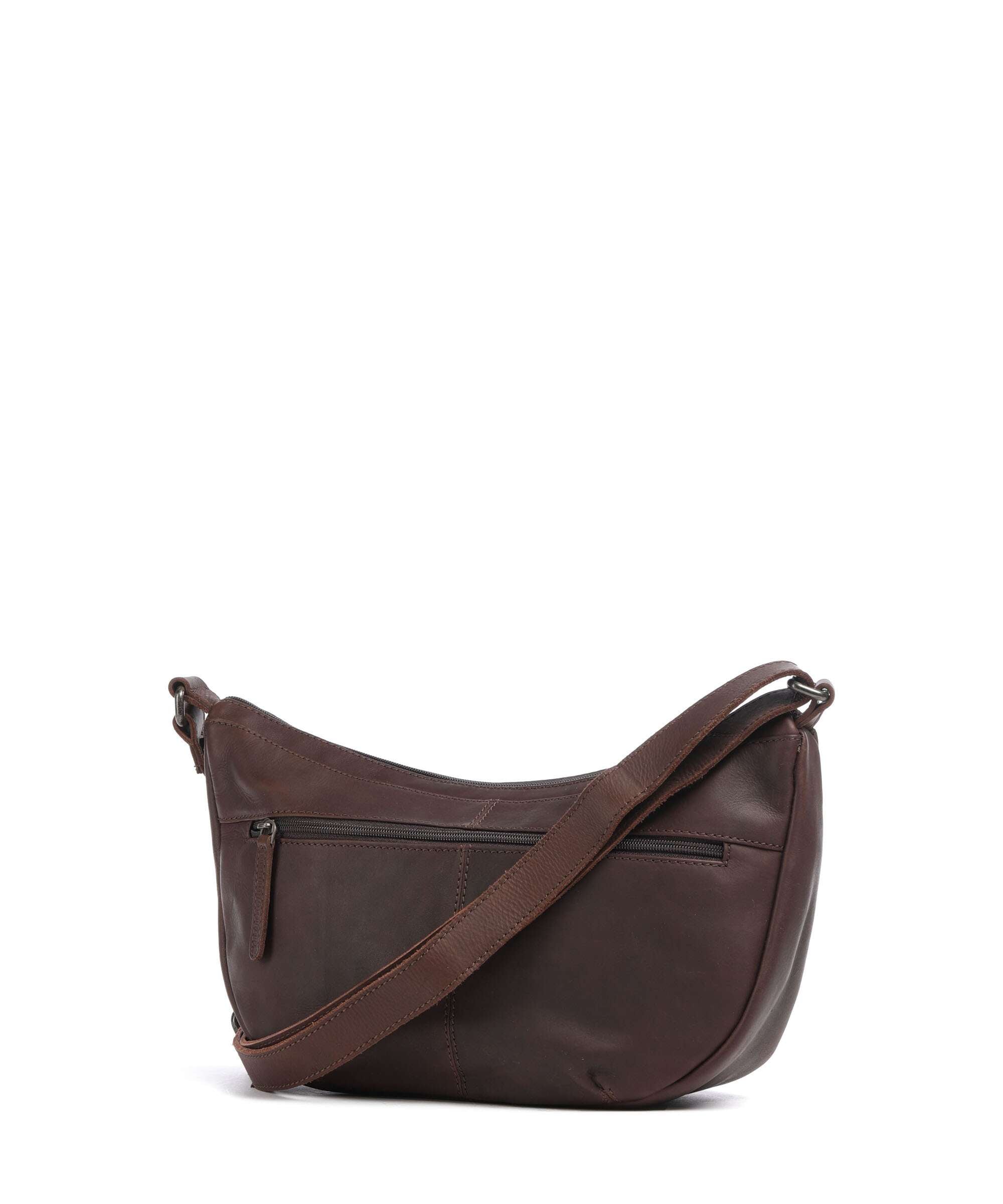 The Chesterfield Brand Wax Pull Up Cow Piemonte Crossbody bag brown