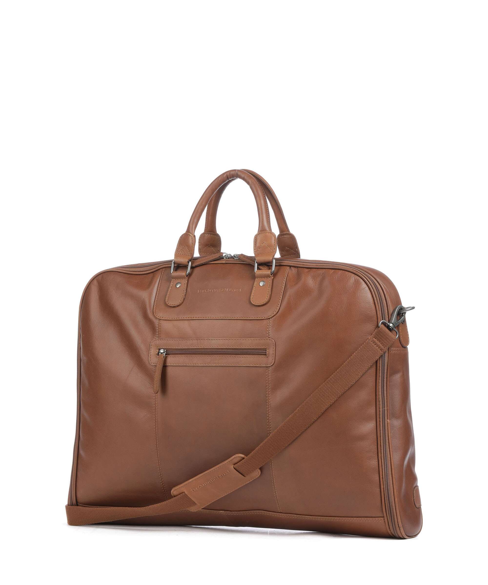 The Chesterfield Brand Wax Pull Up Cow Josh Garment bag cognac