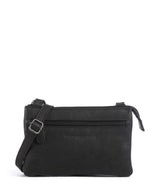 The Chesterfield Brand Washed Waxed Cow Osaka Crossbody bag black