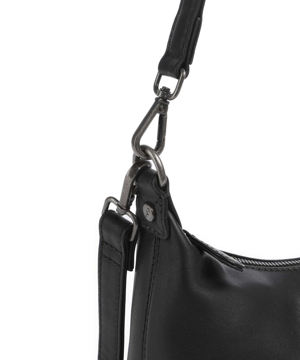 The Chesterfield Brand Wax Pull Up Cow Christie Shoulder bag black