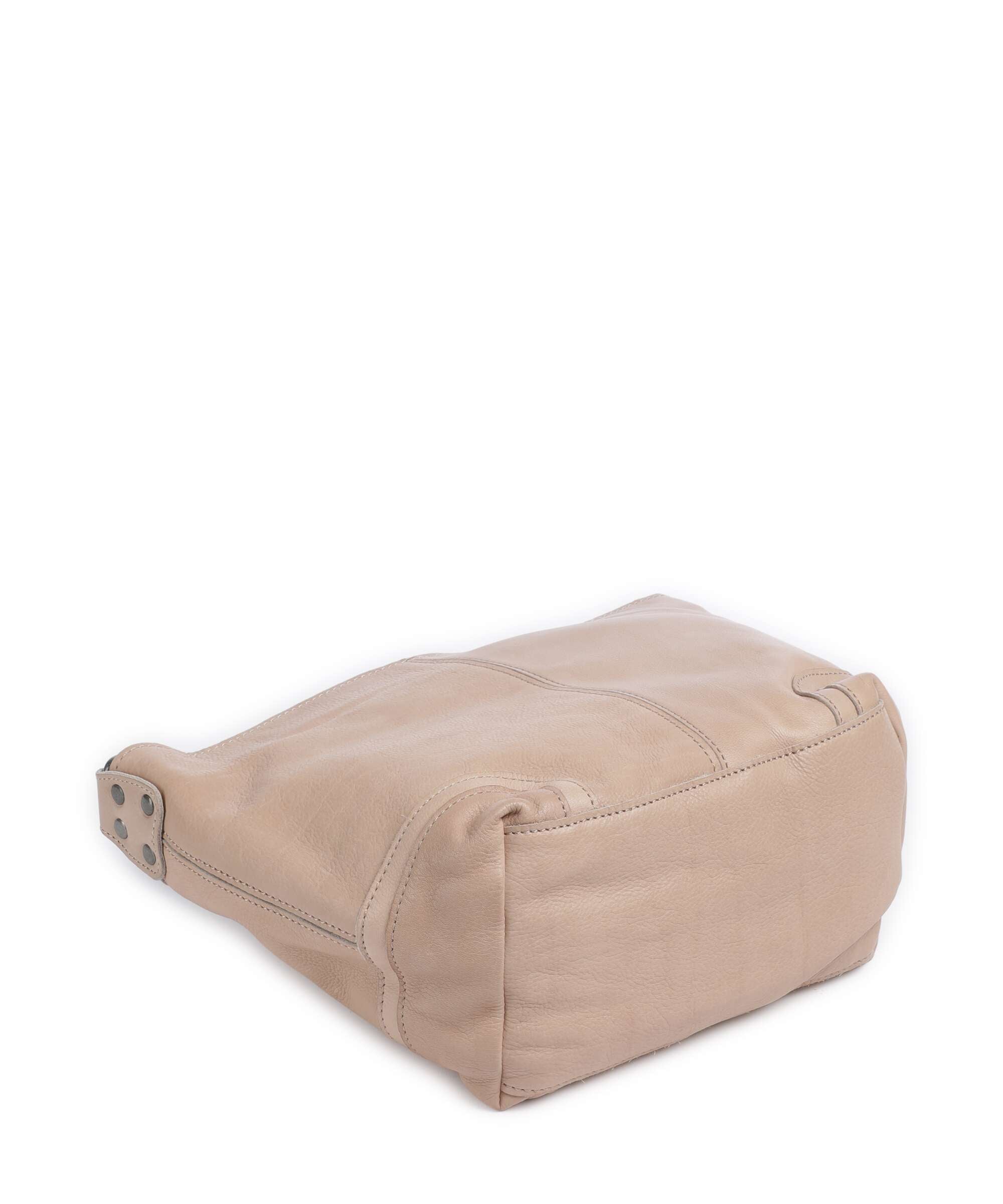 The Chesterfield Brand Washed Waxed Cow Lucy Shoulder bag beige