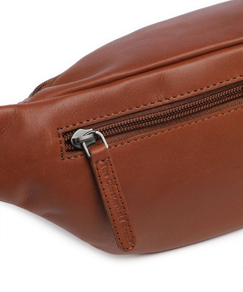 The Chesterfield Brand Wax Pull Up Cow Brana Fanny pack cognac