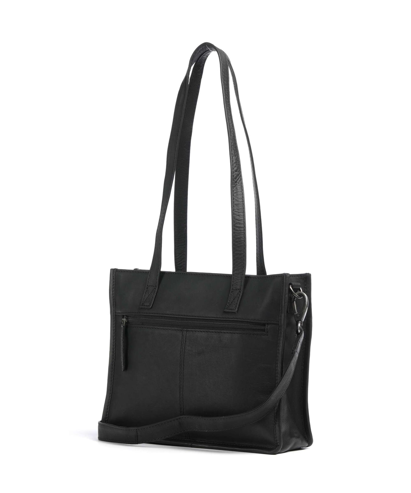 The Chesterfield Brand Wax Pull Up Cow Estella Tote bag black