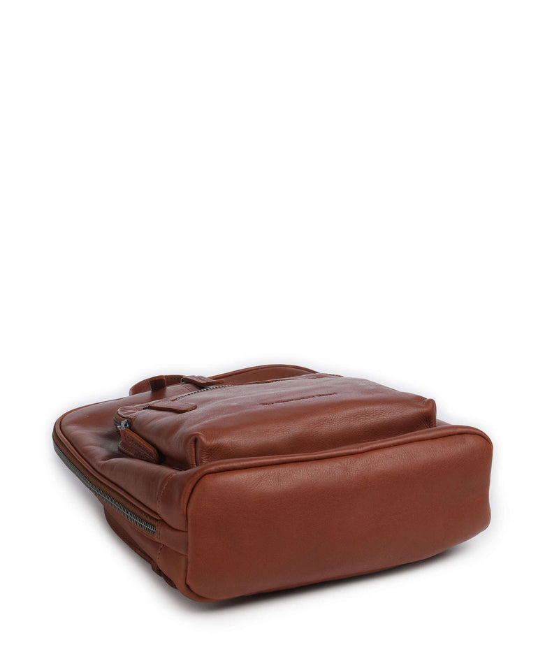 The Chesterfield Brand Wax Pull Up Cow Floran Backpack cognac