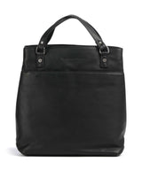 The Chesterfield Brand Wax Pull Up Cow Raynor Backpack bag black