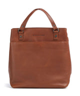 The Chesterfield Brand Wax Pull Up Cow Raynor Backpack bag cognac