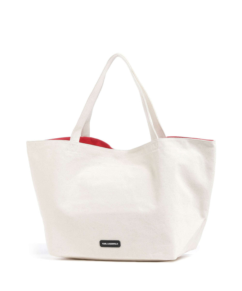 Karl Lagerfeld K/Rue St Guillaume Tote bag natural