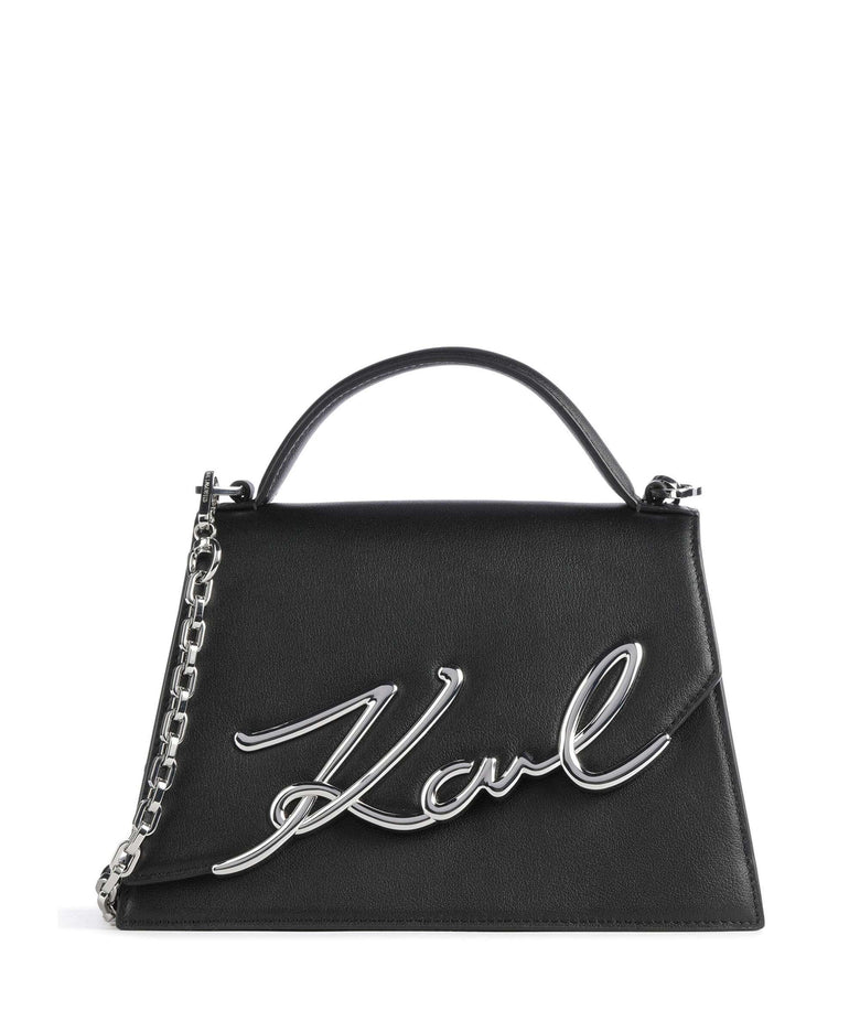Karl Lagerfeld K/Signature Medium Handbag black/nickel