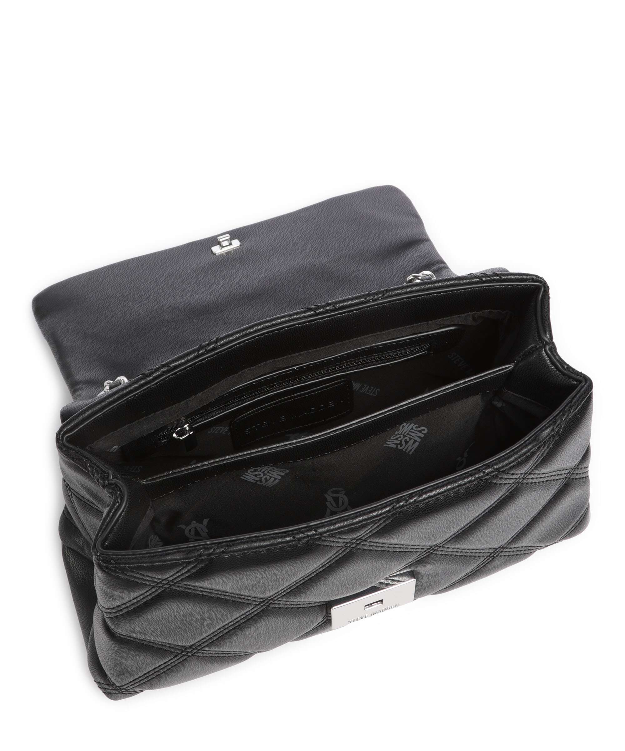 Steve Madden BVOLTURI Shoulder bag black/silver