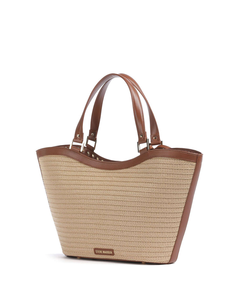 Steve Madden BAGULLA Tote bag cognac/natural