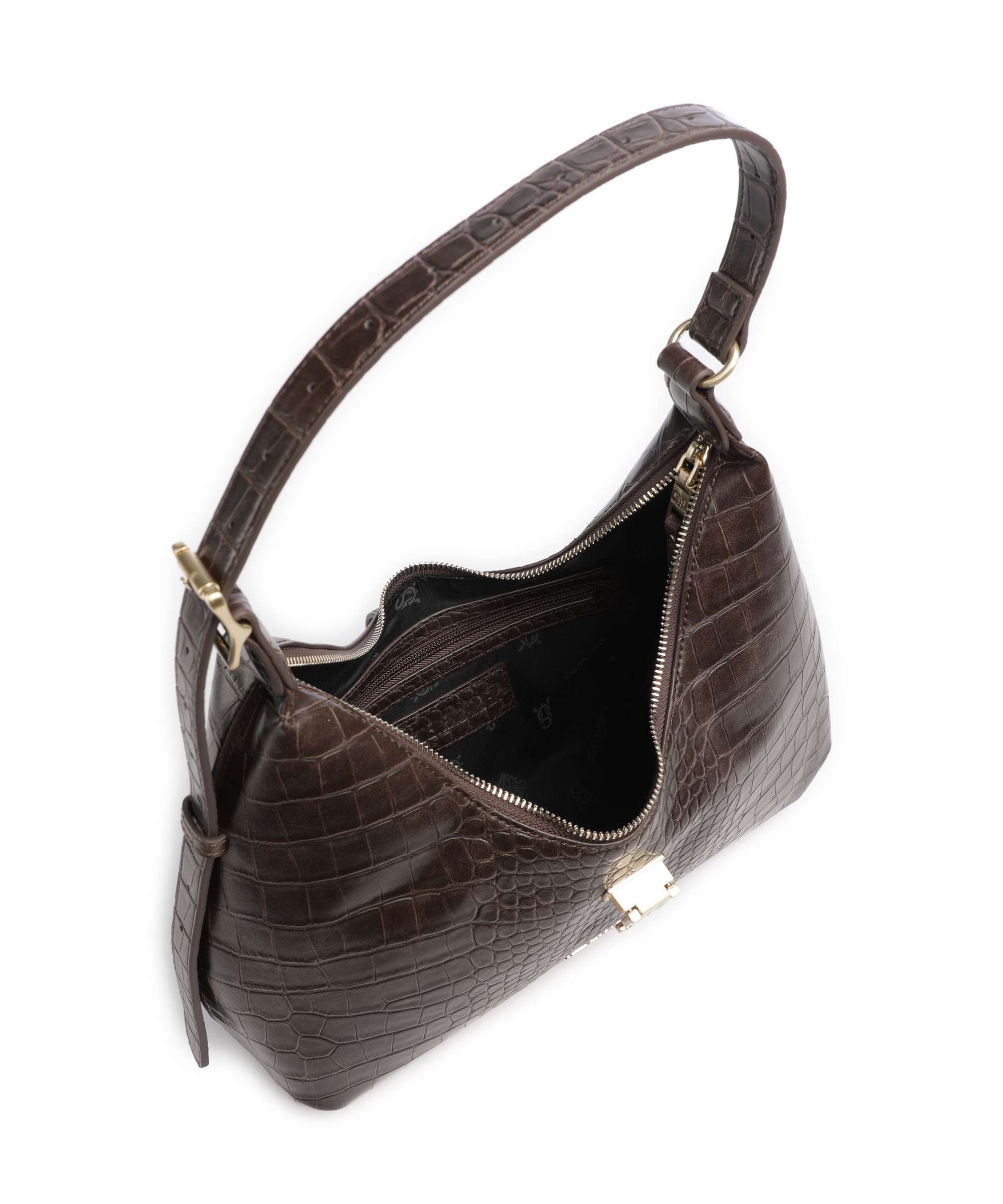 Steve Madden BOVIE-A Shoulder bag chocolate/gold