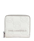 Karl Lagerfeld K/Ikonik Mono Wallet offwhite