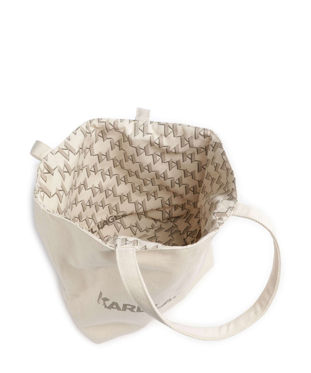 Karl Lagerfeld K/Monogram Tote bag natural