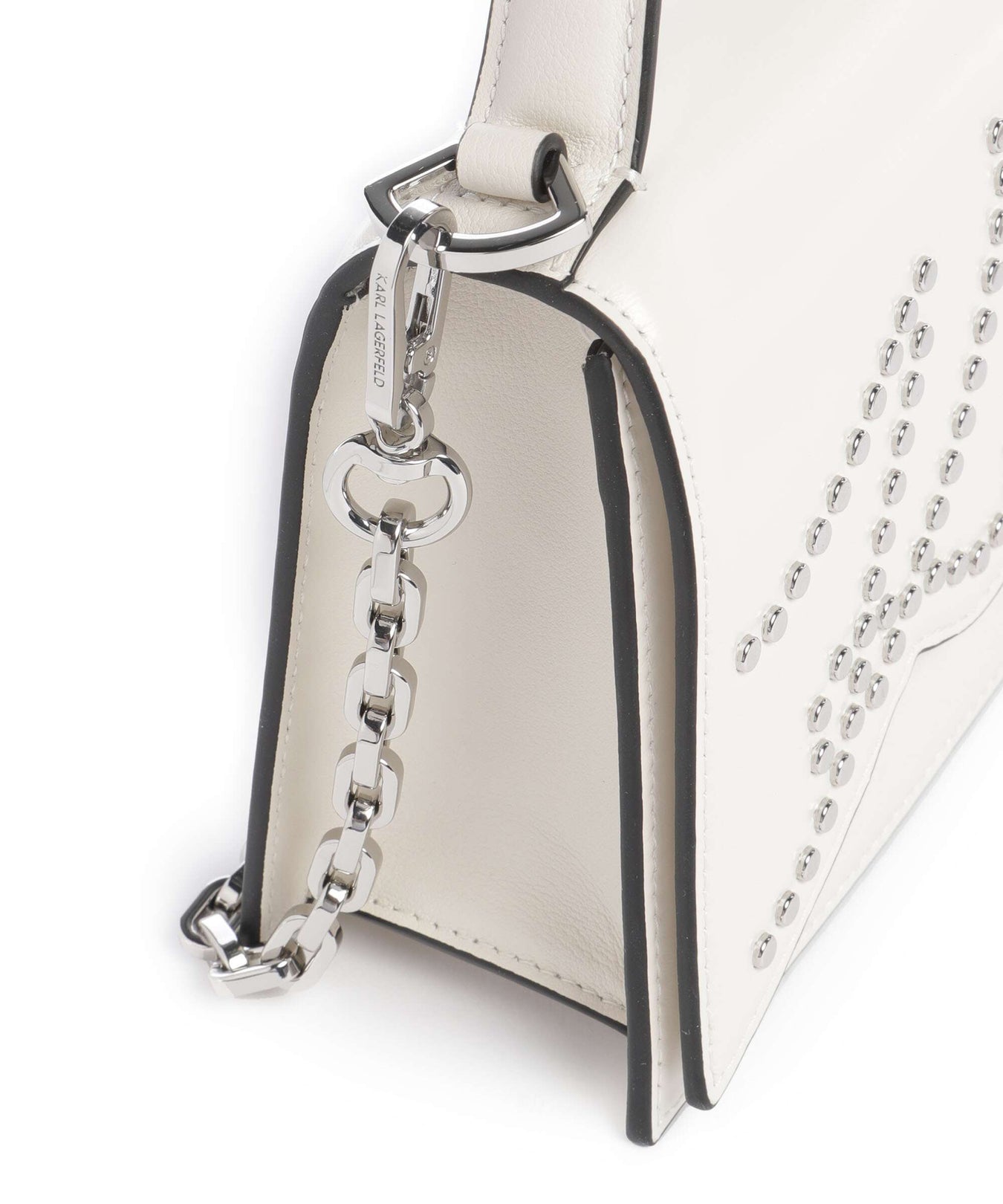 Karl Lagerfeld K/Signature 2.0 Small Handbag offwhite