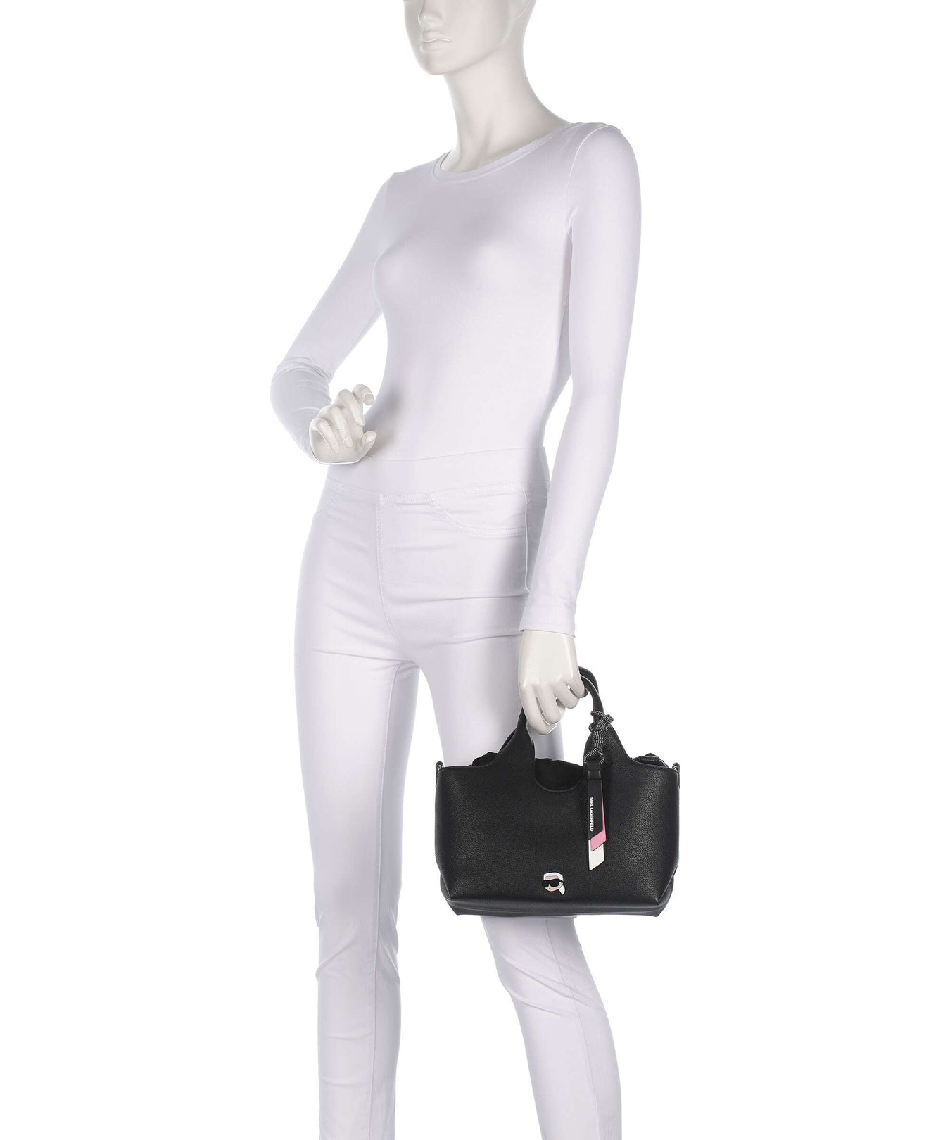 Karl Lagerfeld K/Ikon Small Handbag black