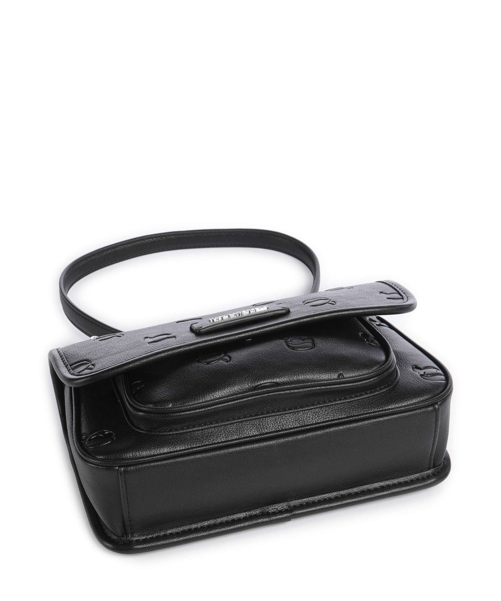 Karl Lagerfeld K/Ikon Monogram Shoulder bag tonal black