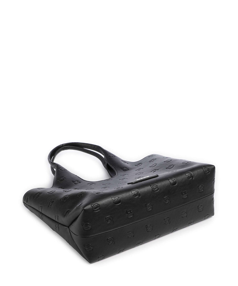 Karl Lagerfeld K/Ikon Monogram Medium Tote bag tonal black