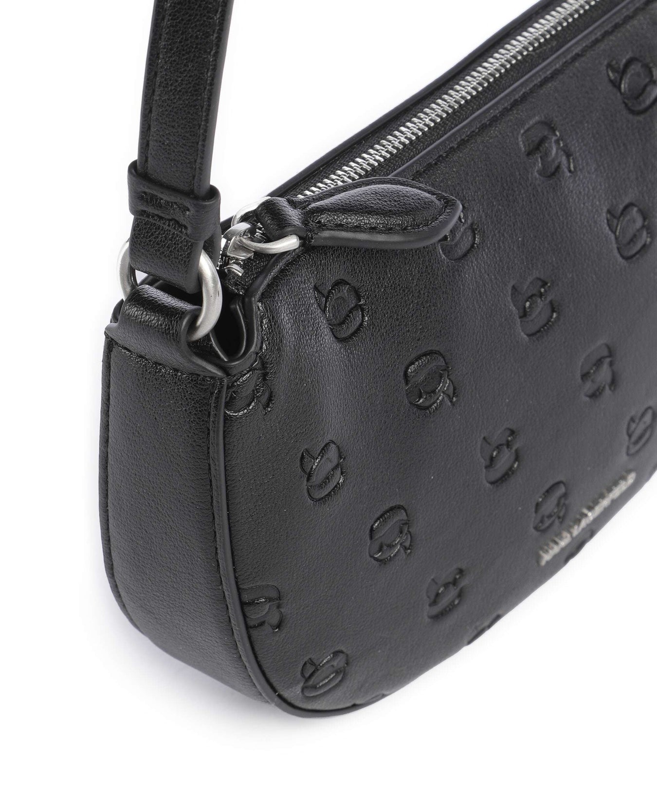 Karl Lagerfeld K/Ikon Monogram Crossbody bag tonal black