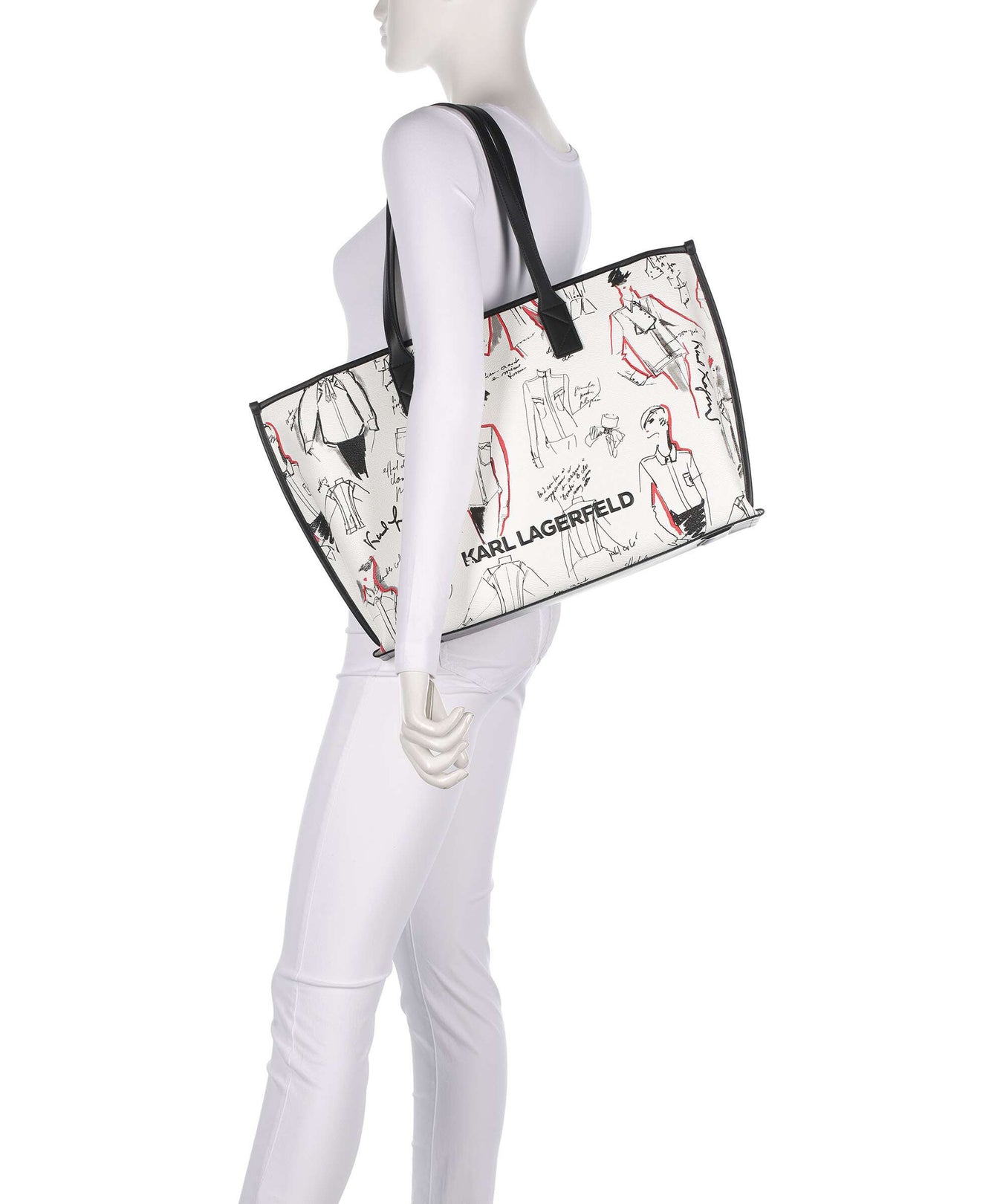 Karl Lagerfeld K/Karl Tote bag offwhite
