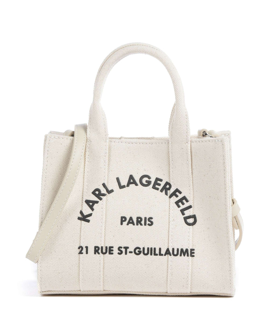Karl Lagerfeld K/Rue St Guillaume Mini Crossbody bag natural