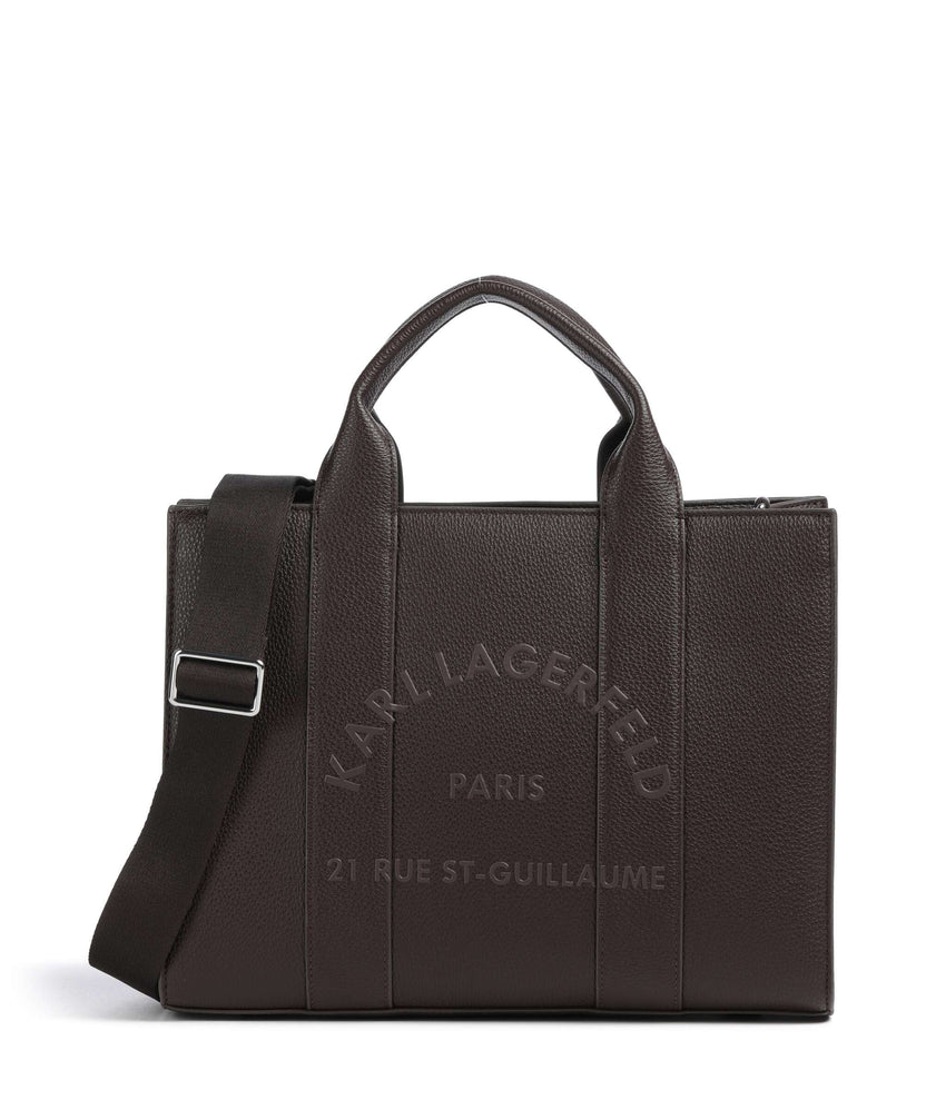 Karl Lagerfeld K/Rue St Guillaume Medium Handbag tobacco