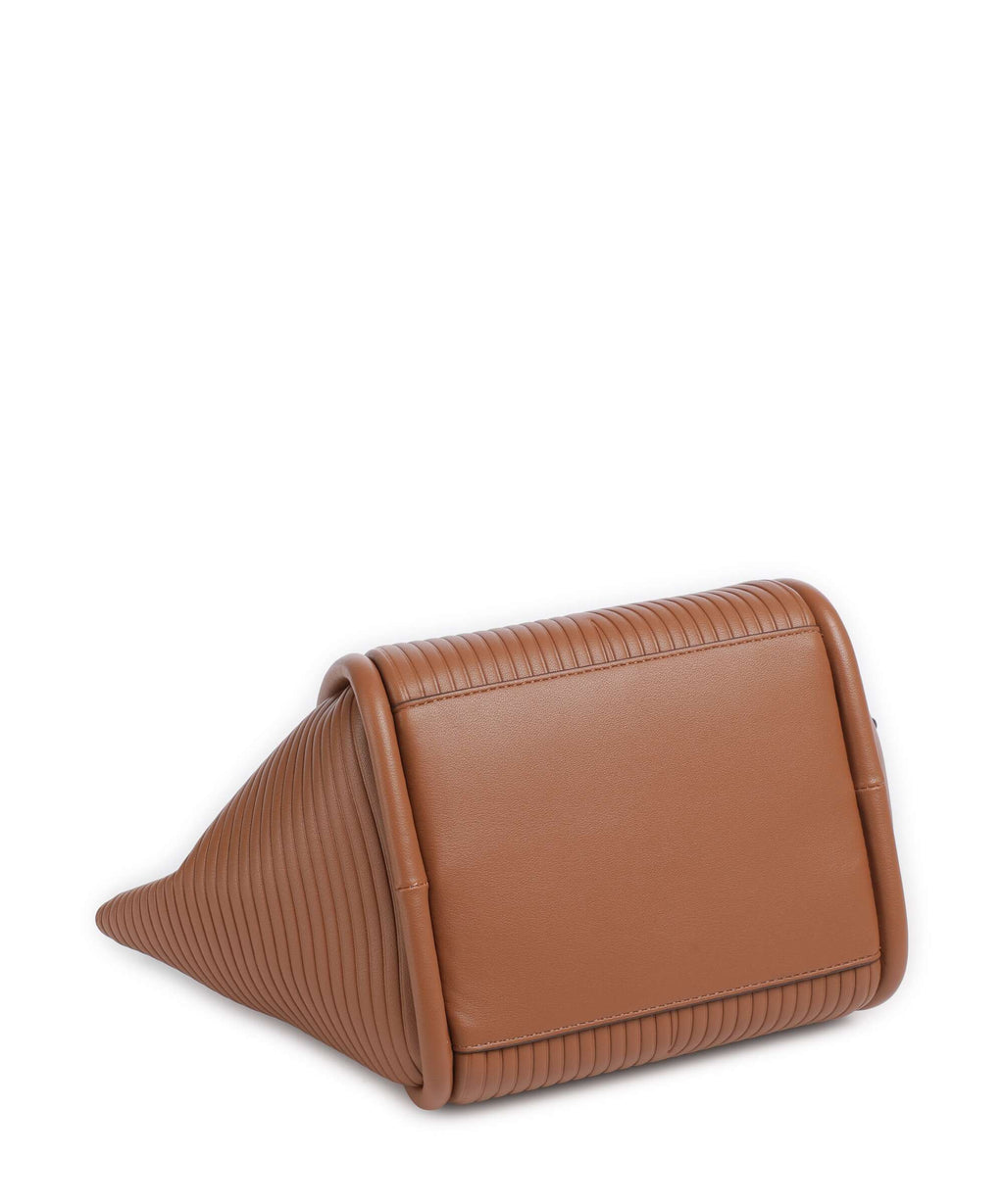 Karl Lagerfeld K/Wellen Small Handbag dark tan