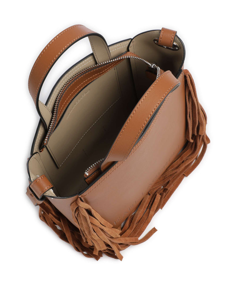 Karl Lagerfeld K/Circle Small Handbag dark tan