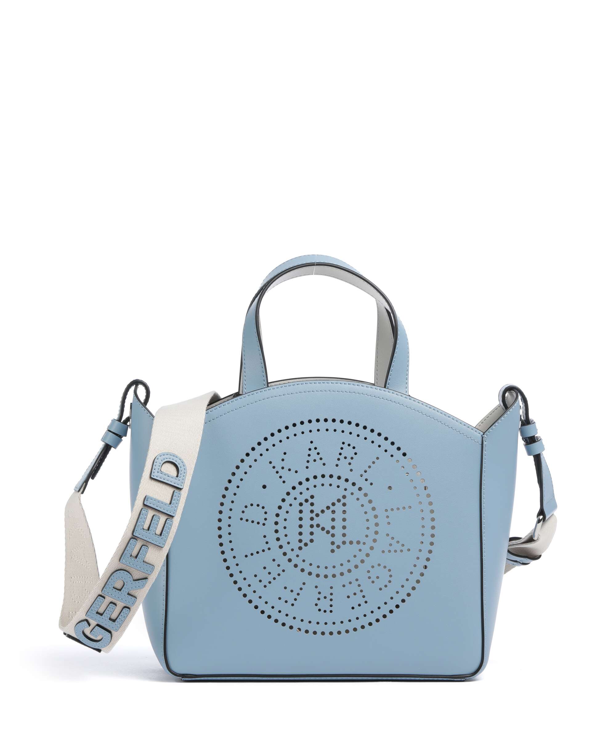 Karl Lagerfeld K/Circle Small Handbag blue bloom