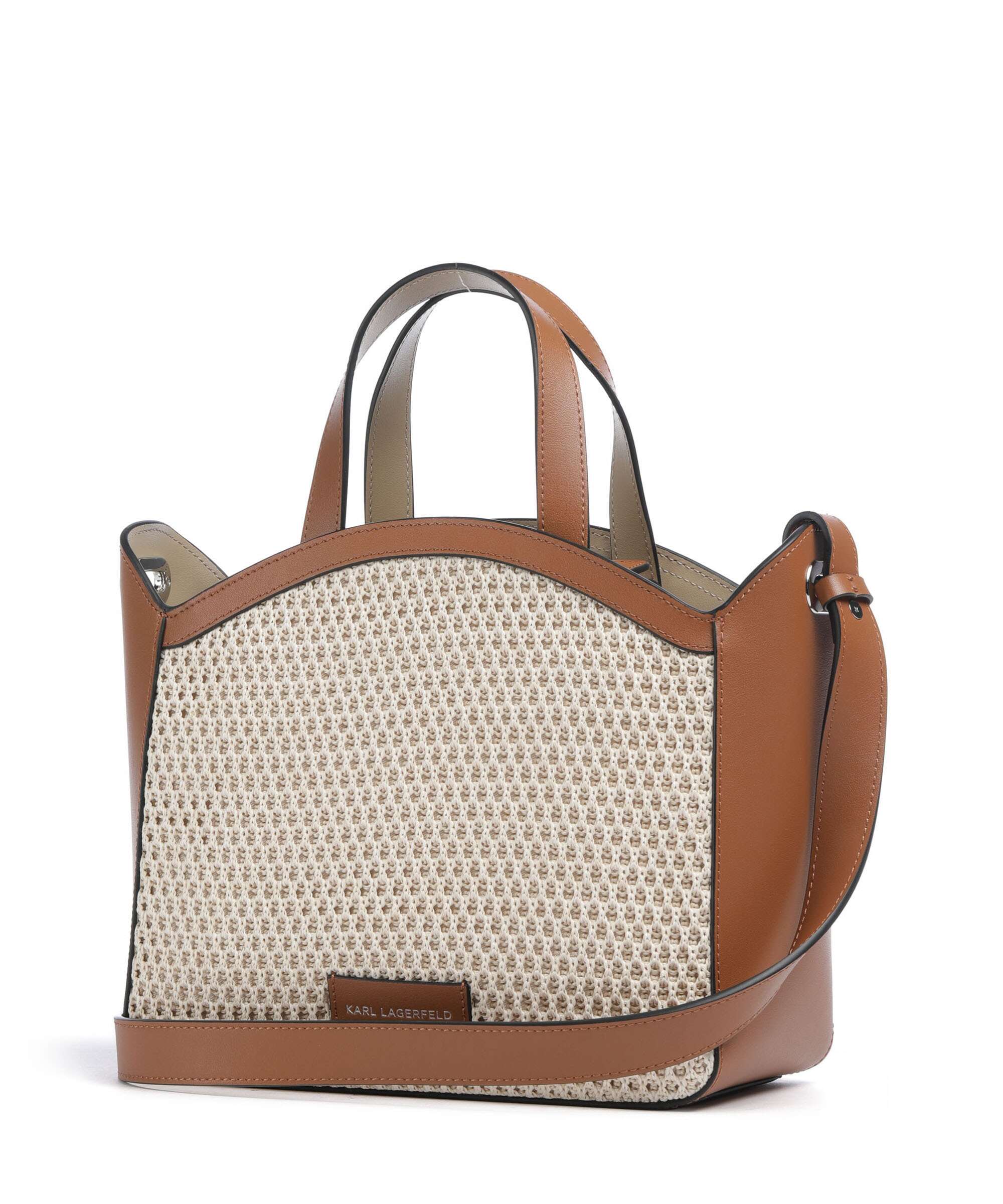 Karl Lagerfeld K/Circle Small Handbag polypropylene, fine grain