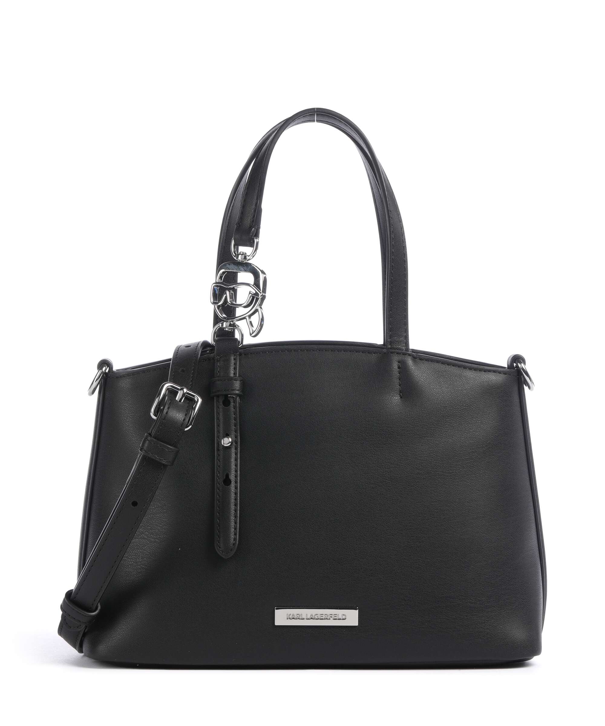 Karl Lagerfeld Ikon Smooth Handbag black