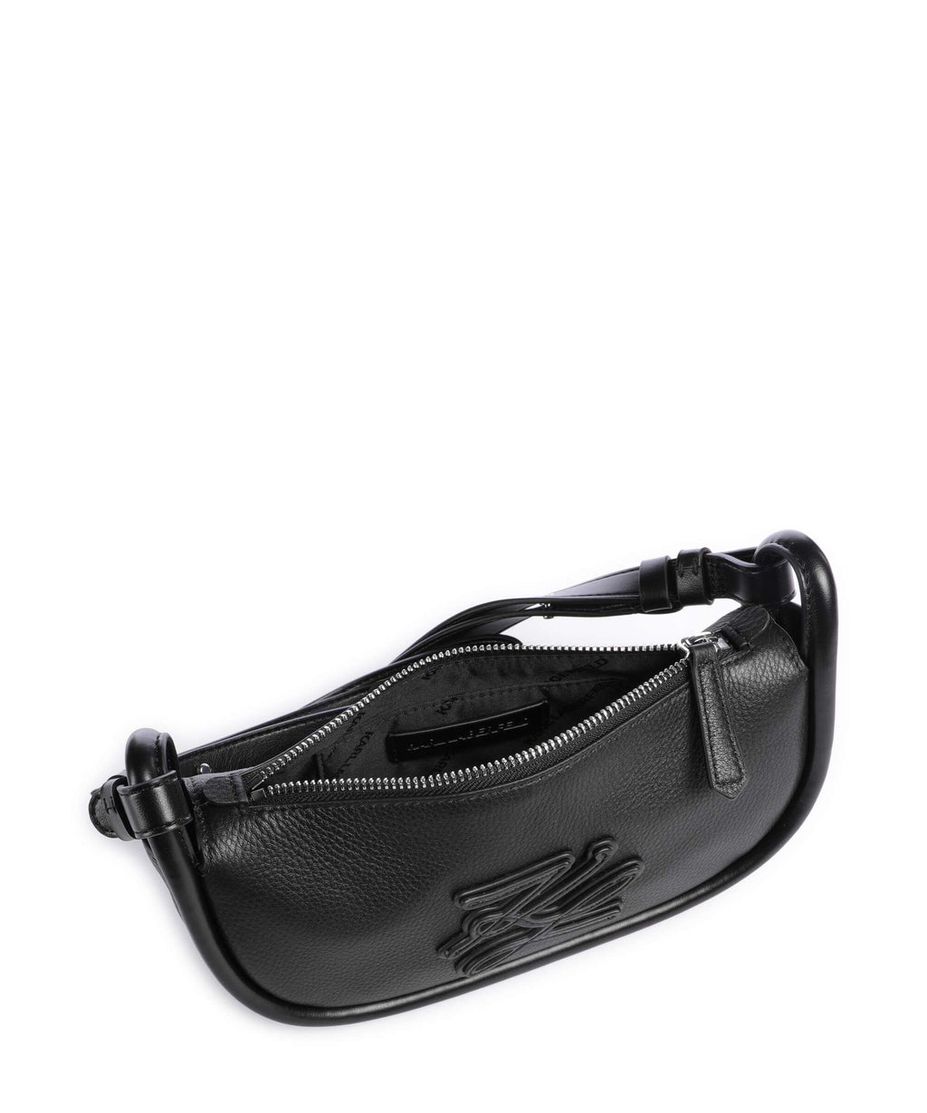 Karl Lagerfeld K/Autograph Small Shoulder bag black/nickel