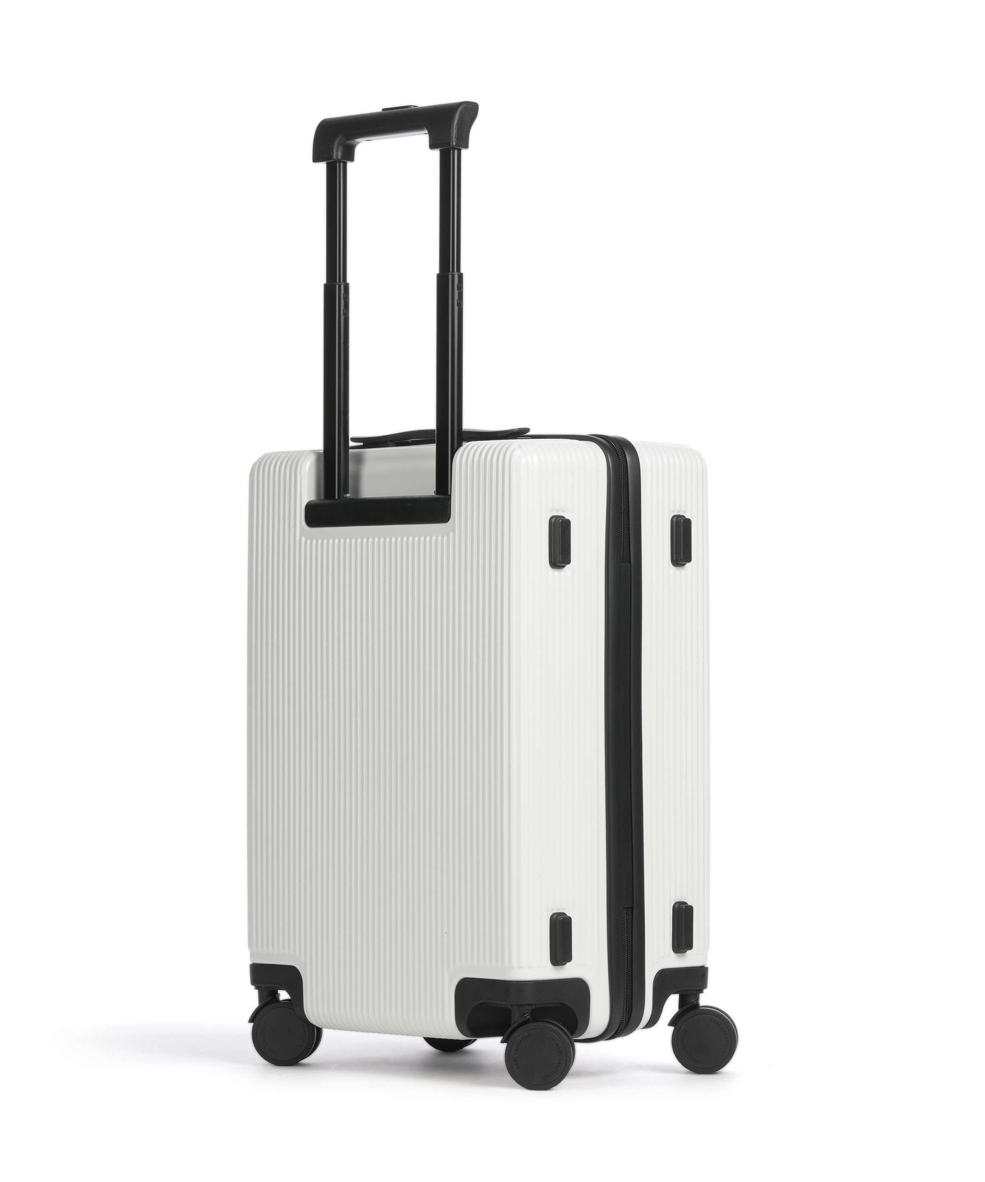 Karl Lagerfeld Ikon Choupette Spinner (4 wheels) off white