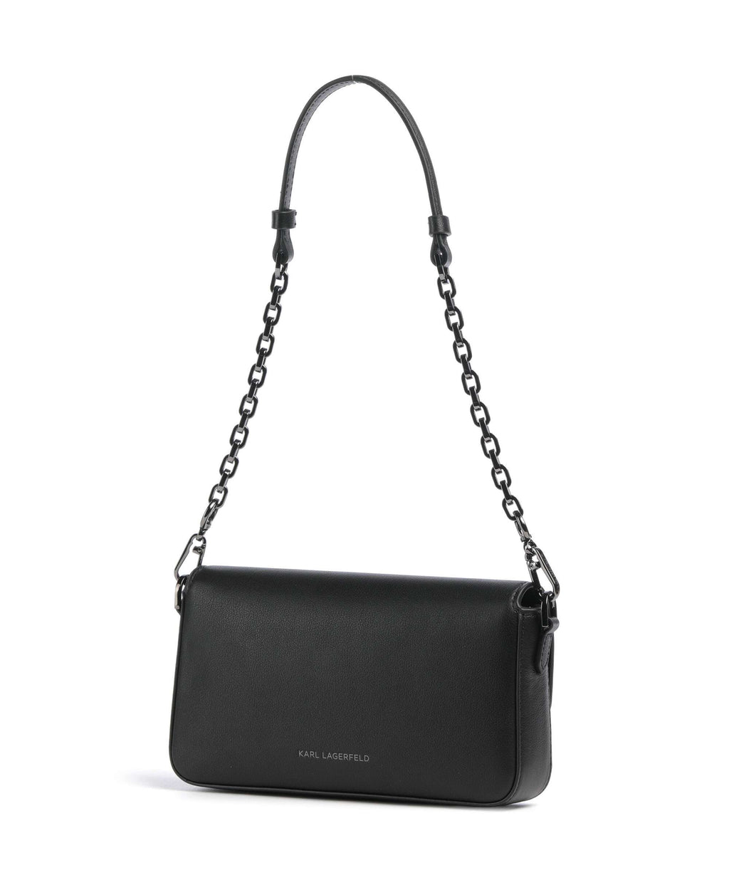 Karl Lagerfeld K/Signature 2.0 Small Shoulder bag black/gunmetal