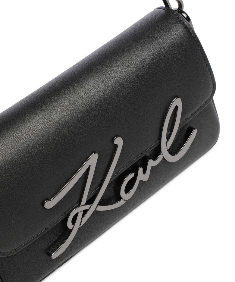 Karl Lagerfeld K/Signature 2.0 Small Shoulder bag black/gunmetal