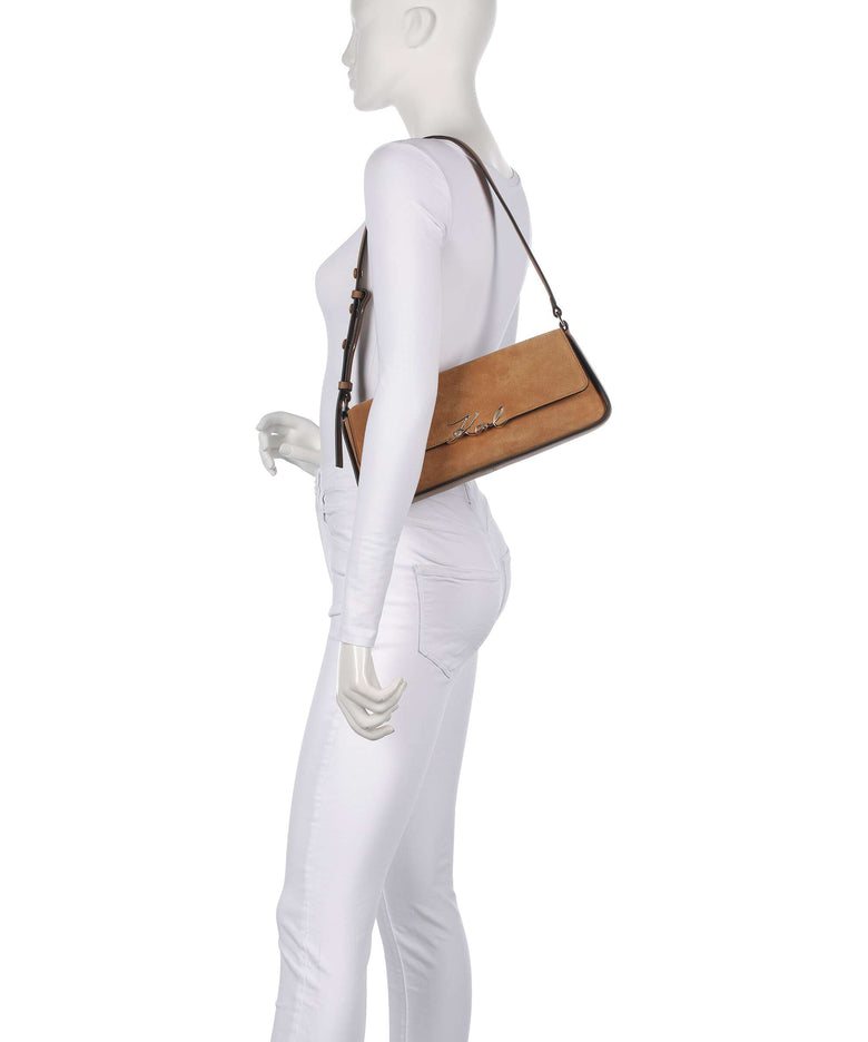 Karl Lagerfeld K/Signature Shoulder bag caramel