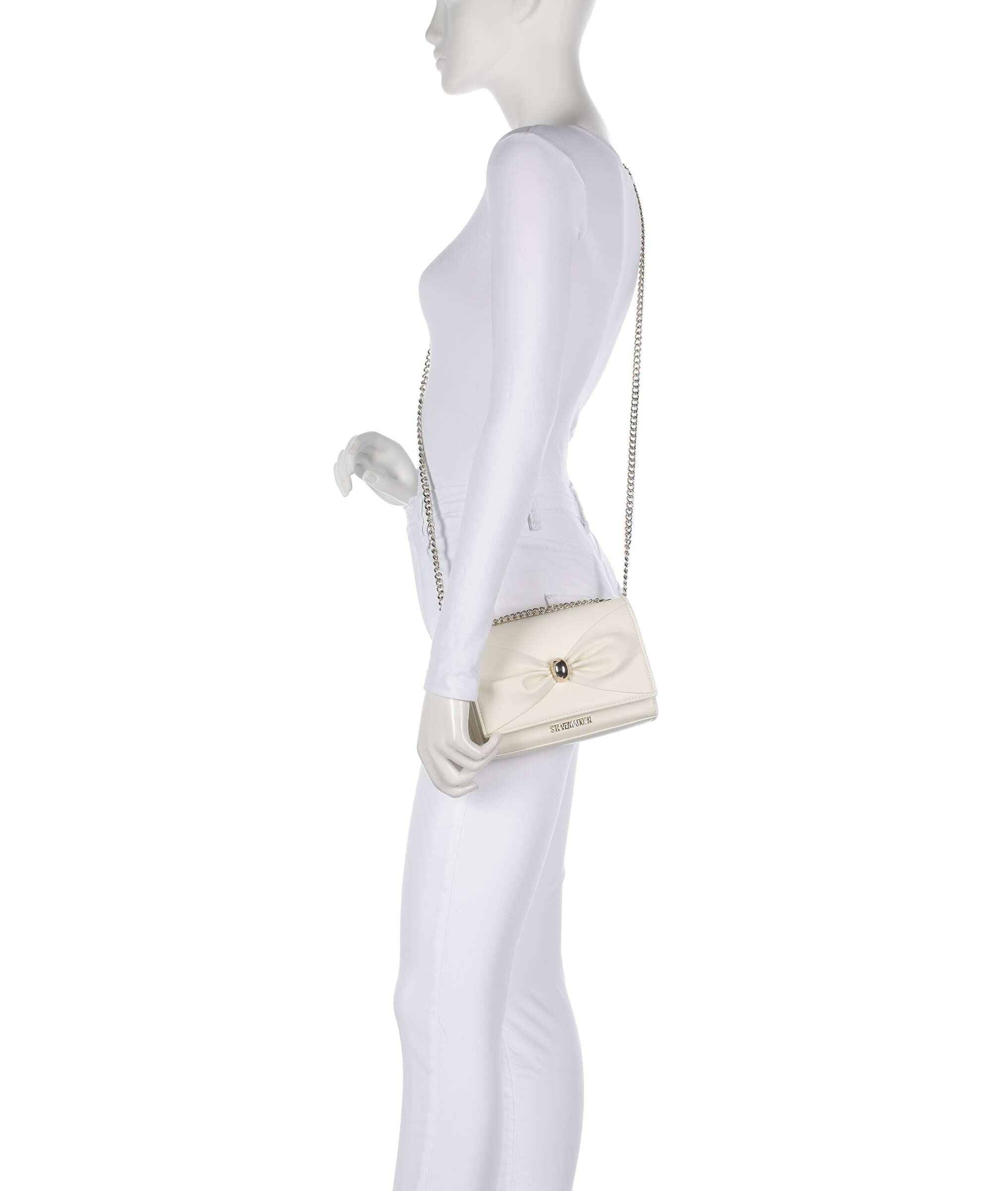 Steve Madden BDIPSY Shoulder bag white/gold