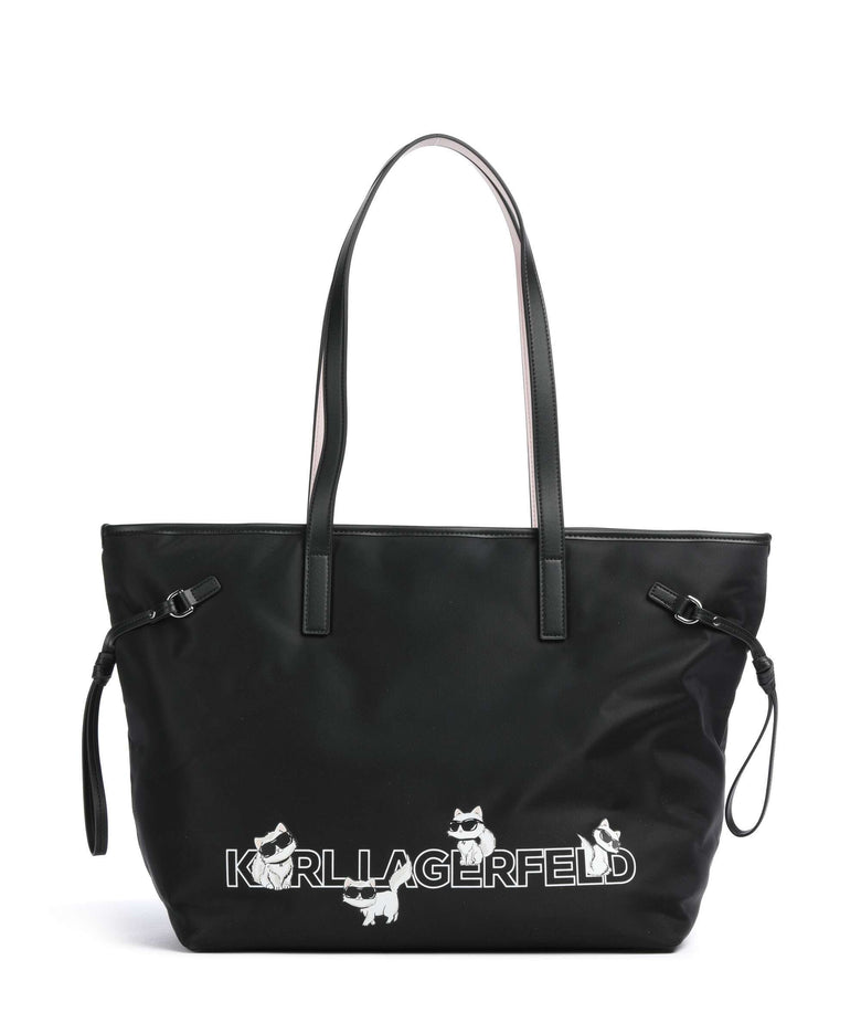 Karl Lagerfeld Ikon Choupette Tote bag black