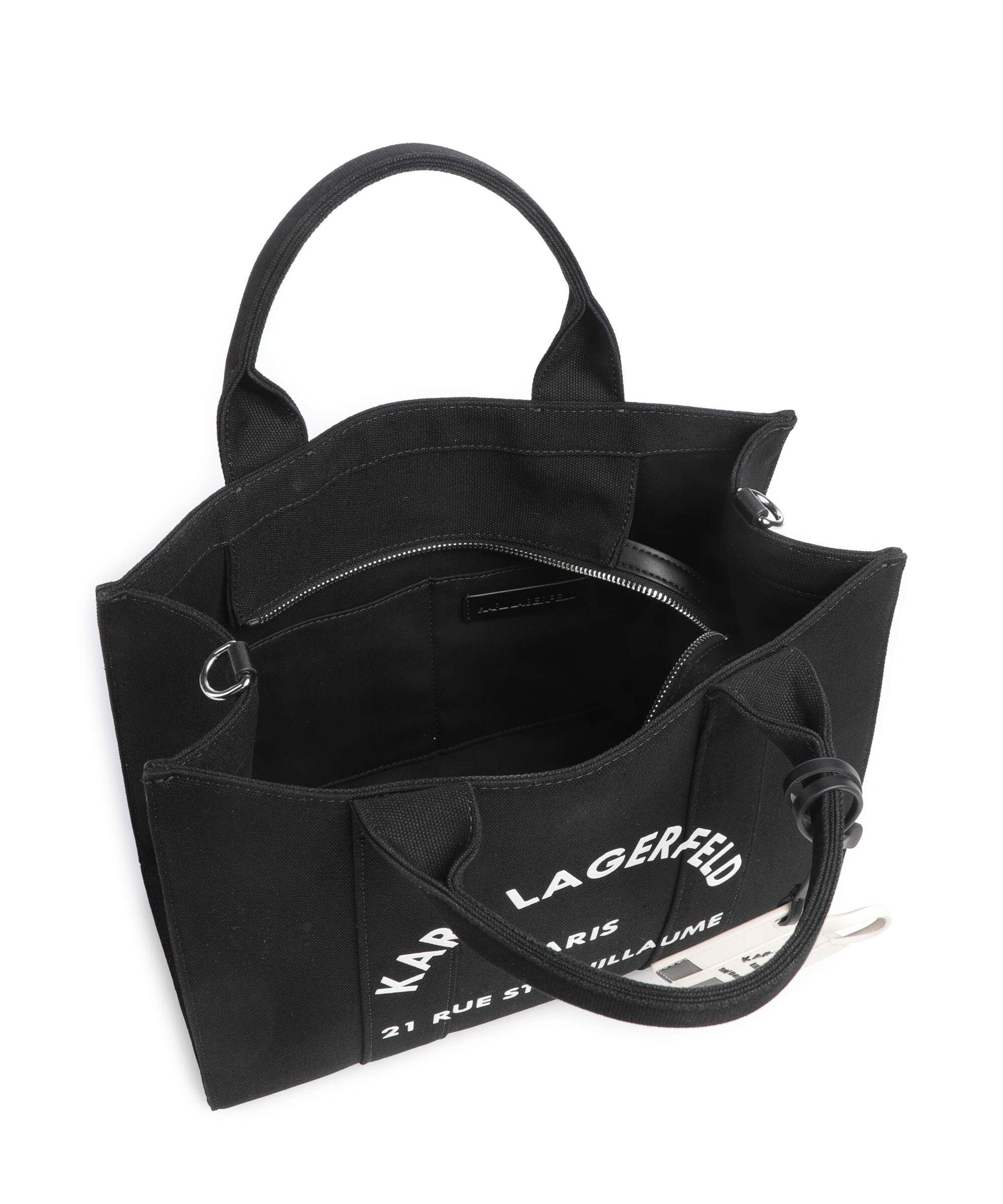 Karl Lagerfeld K/Rue St Guillaume Medium Handbag black