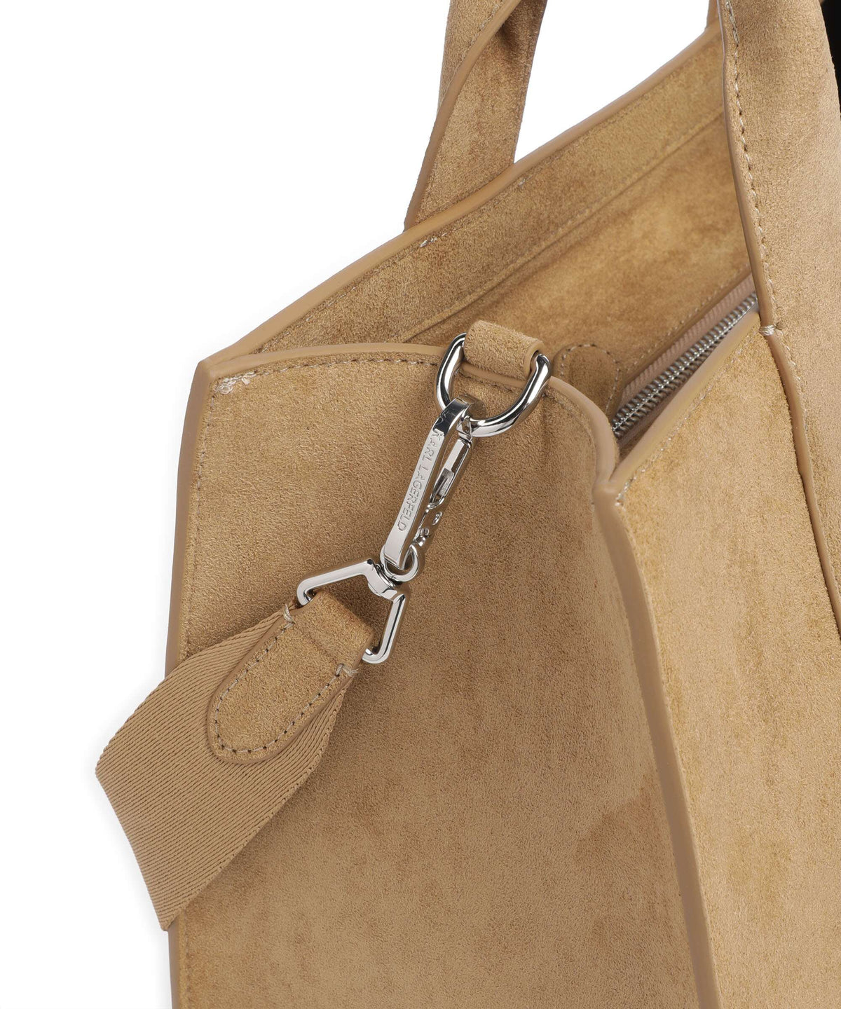 Karl Lagerfeld K/Rue St Guillaume Medium Handbag dijon