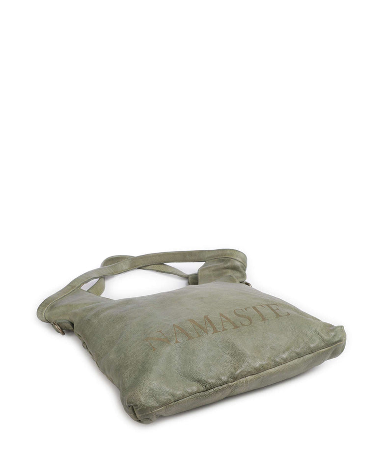 Taschendieb Wien Freundgasse 2 Tote bag green leaf